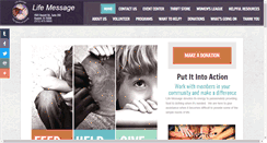 Desktop Screenshot of lifemessage.org